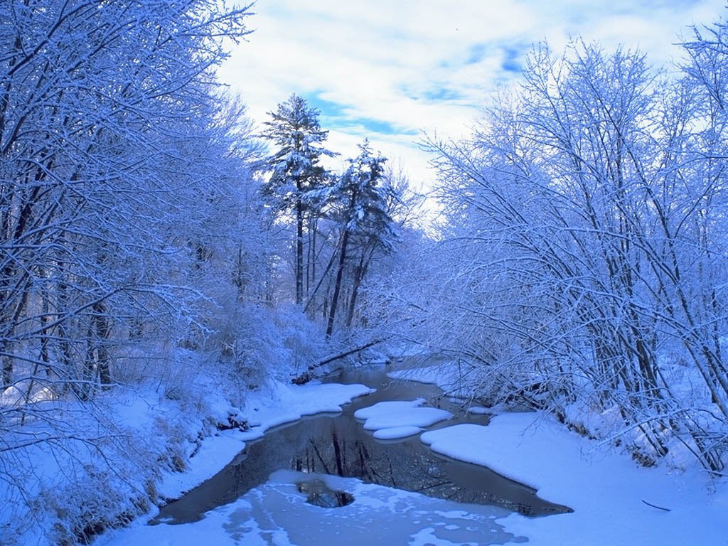 зима
